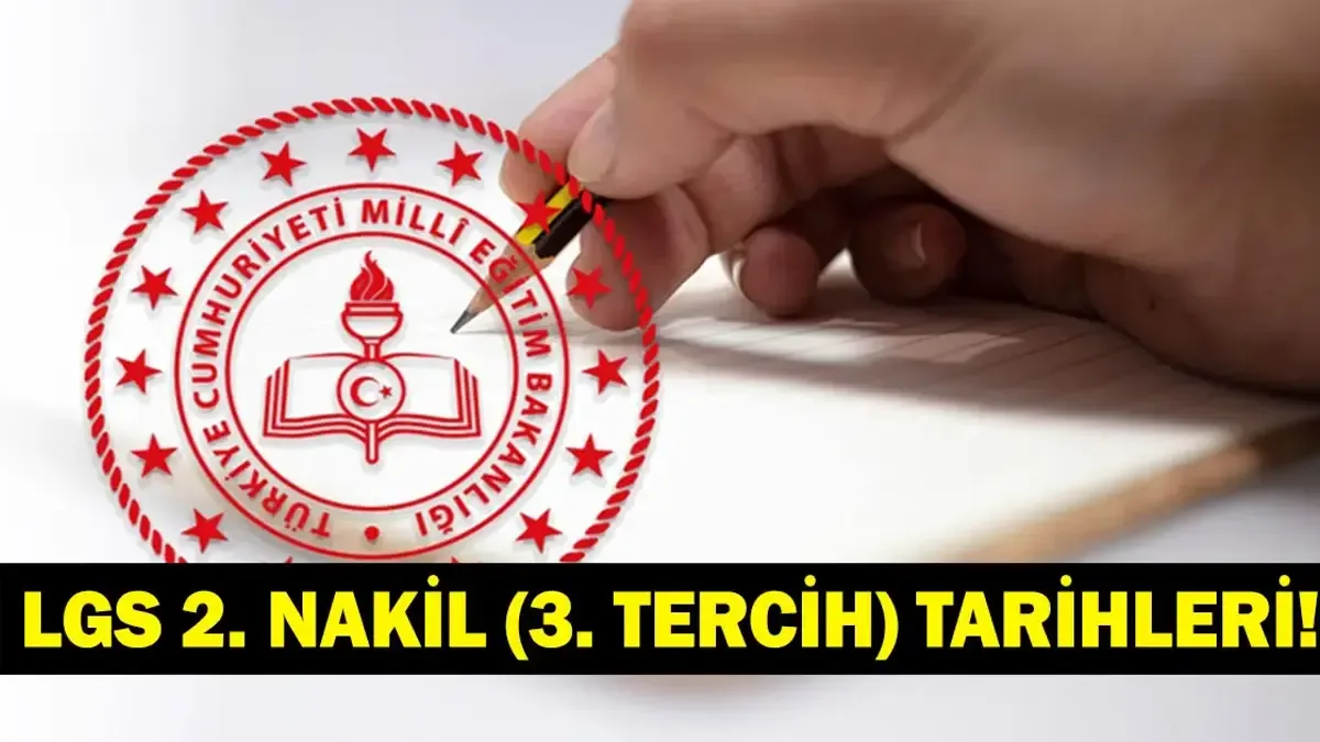 LGS 2. Nakil Başvuruları Ne Zaman Başlayacak? 3. Tercihler Ne Zaman, Nasıl Yapılır? LGS 2. Nakil e-Okul Ekr...