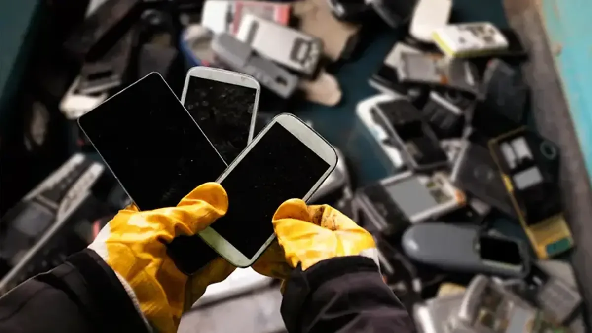 Eski telefonunuzu çöpe atmadan bir daha düşünün! İçinden altın çıkıyor: 'Yılda 400 kilogram'